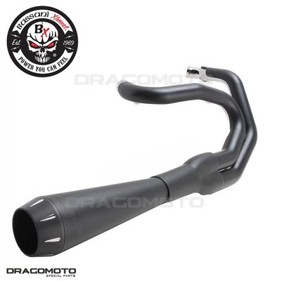 Harley FLD 1690 Dyna Switchback 2012-2013 Auspuffanlage BASSANI Road Rage II ...