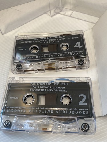 Star Wars Return Of The Jedi Audiobook Double Cassette Book Tape 3 Hours 1996 - Picture 5 of 8