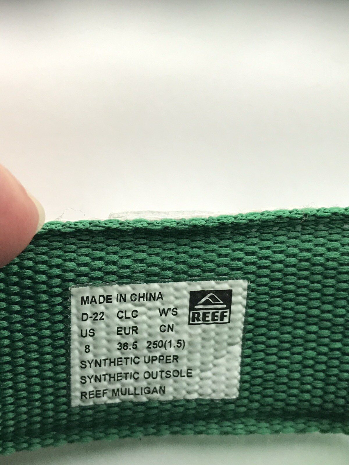 REEF Mulligan Turf Golf Flip Flops 19th Green. WOMENS… Gem