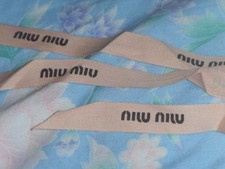 Brand New 75cm Authentic Miu Miu ribbon for cheap sale (B) *Free Post