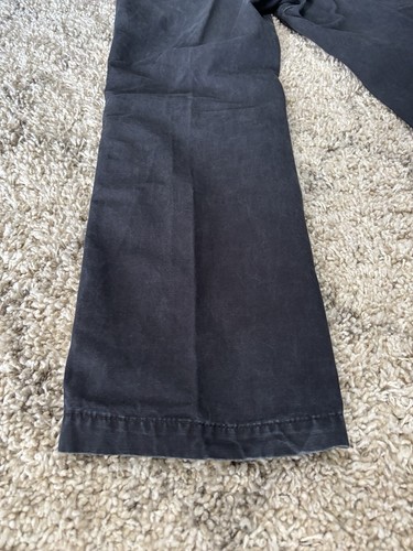 Carhartt Denim Men’s Relaxed Fit Black Work Jeans Size 34 x 34 - Picture 8 of 11