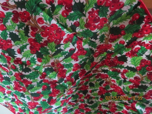 SET 5 NAPKINS--17" SQUARE--CHERRY DESIGN--#RLP10-10 - Picture 7 of 12