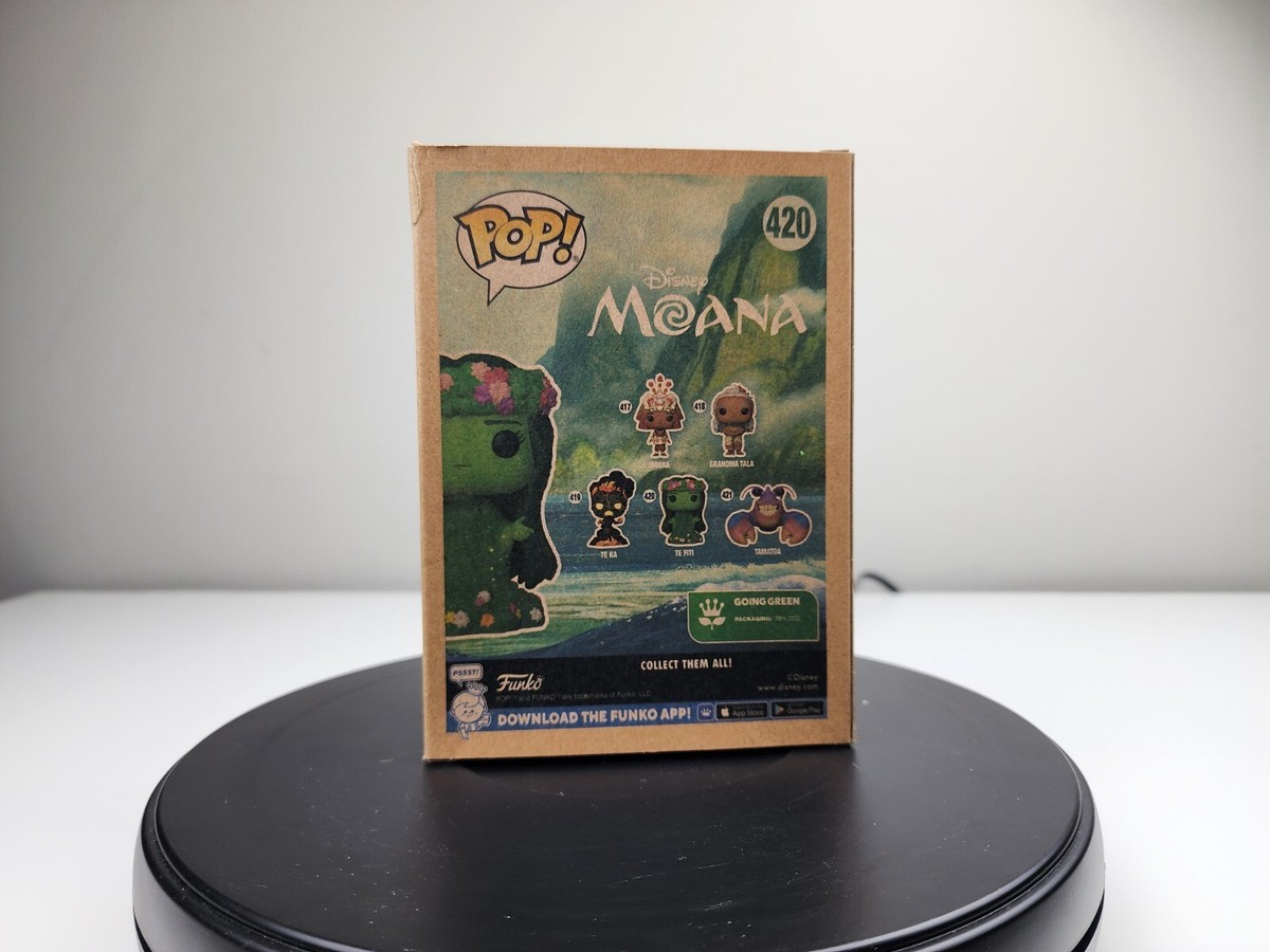 Funko POP! Disney MOANA 420 Te Fiti (FLOCKED) Walmart Exclusive