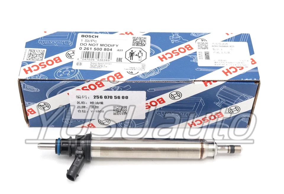 4x Inyectores de combustible originales BOSCH A2780700687 OEM para Mercedes-Benz 2560705600 Foto 4 de 4