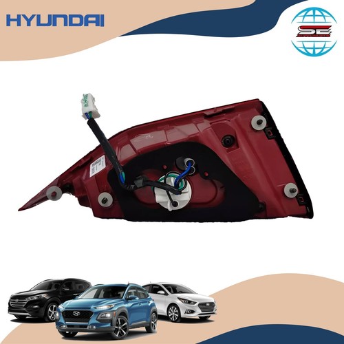 FOR 2017-2020 HYUNDAI VERNA 5TH GEN REAR RH & LH SIDE TAILLIGHT TAILLAMP ASSY - Picture 7 of 11