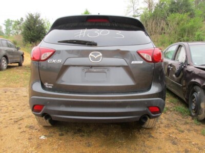 2013-2016 Mazda CX-5 Driver Left Sun Visor With Illumination Gray