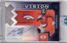 K.J. Hamler 2020 Panini Illusions Rookie Vision Holo Rc Auto (6/25) Sealed
