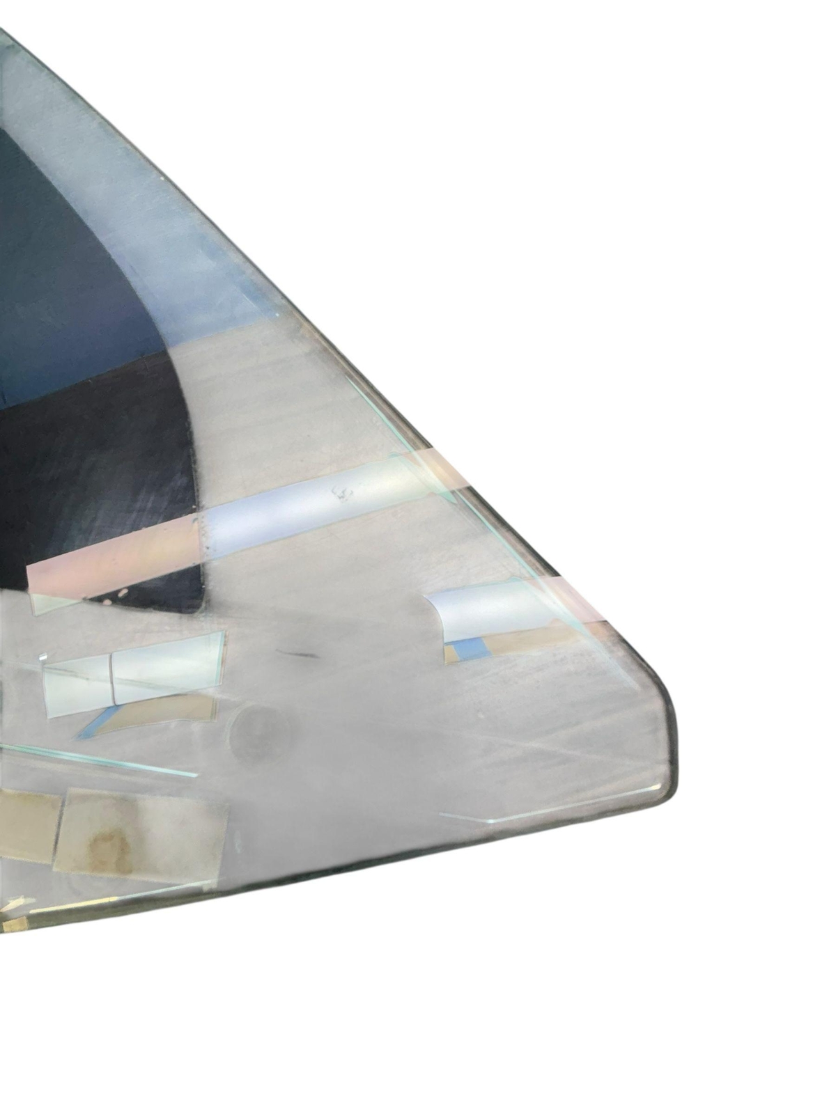 2006-2012 BENTLEY CONTINENTAL GT FRONT LEFT SIDE DOOR VENT WINDOW GLASS TINTED