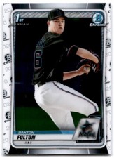 2020 Bowman Draft 1st Bowman Chrome Daxton Fulton Miami Marlins #BD-131