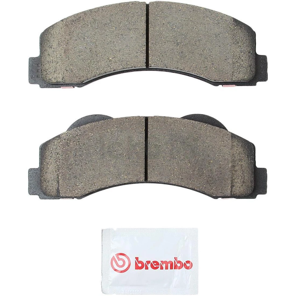 Kit de pastillas de freno delanteras Brembo de cerámica (4 piezas) para Ford Expedition 2010-2019 Foto 3 de 4