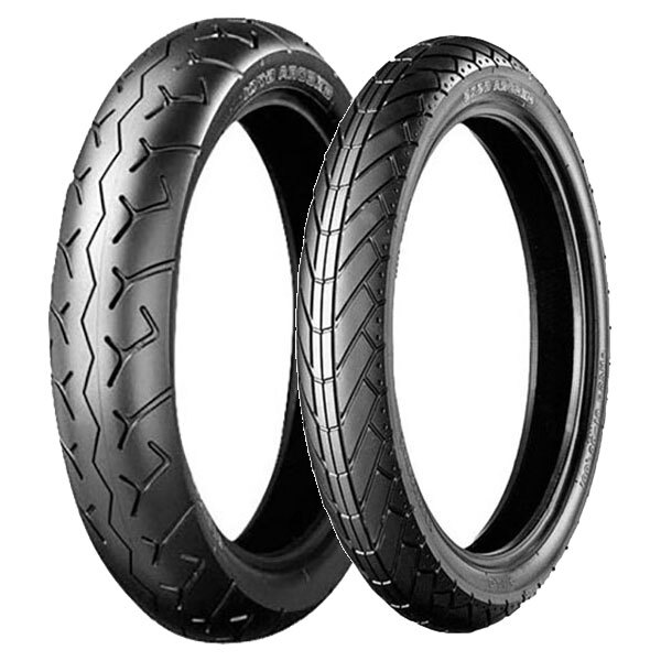 TYRE PAIR BRIDGESTONE 130/70-18 63H EXEDRA G701 + 110/90-18 61V EXEDRA G525