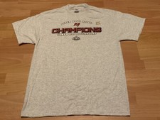New 2003 Vtg Tampa Bay Buccaneers NFL Super Bowl 37 XXXVII Champions Shirt L