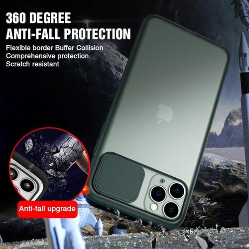 Slide Camera Lens Protection Shockproof Phone Case on For iPhone 11, 11 Pro 11 P - 第 5/8 張圖片