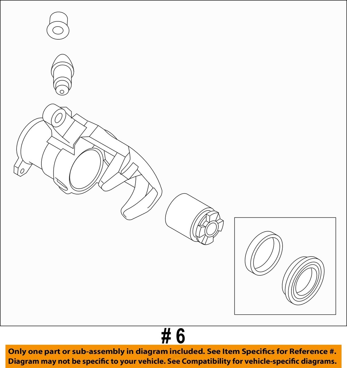 MAZDA OEM 16-22 CX-9 PASSENGER SIDE Rear-Caliper TKY82661XC | eBay