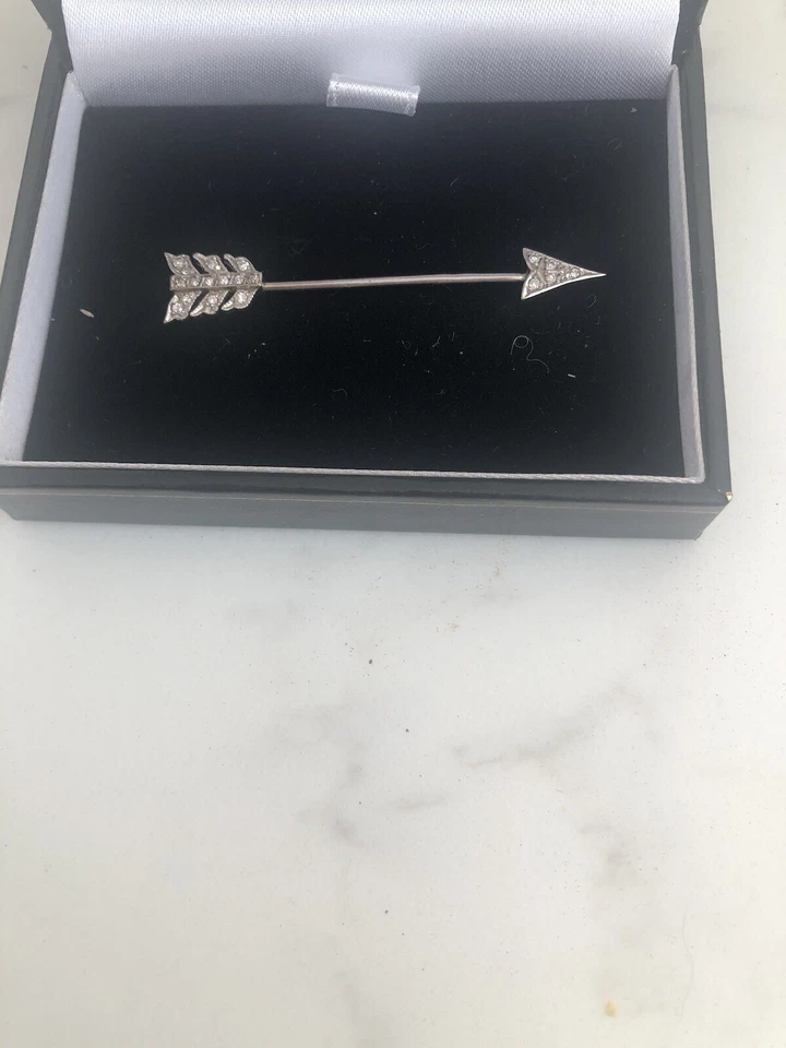 Antique Diamond Arrow pin  - Image 2 of 4