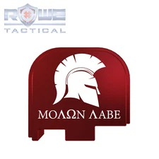 Rowe Tactical Rear Slide Cover Plate for Glock G43 G43x G48 - Red - MOLAN LABE 2
