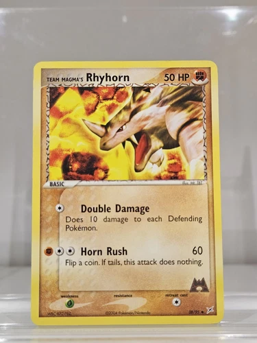 Team Magma's Rhyhorn 38/95 Team Magma vs Team Aqua Regular