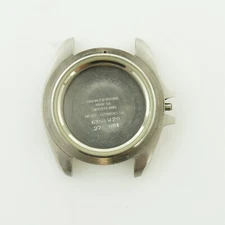 HEUER DIVER 980.027 STAINLESS STEEL CASE FOR PARTS OR REPAIRS