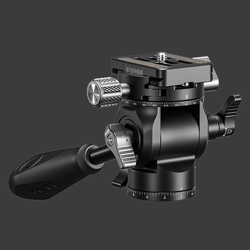 Leofoto BV-0R Geared Ball Head with Panoramic Clamp/QR Plate /Tilt Lock - Picture 14 of 17