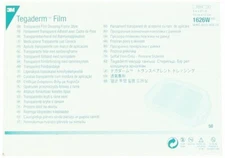 3M Tegaderm Film Dressing - 4" x 4 3/4" (1 bx/50)1626W