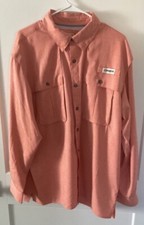 magellan outdoors fish gear men  s large vented moisture wicking fishing