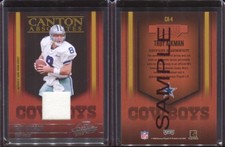 2006 Memorabilia Canton Absolutes CA-4 Troy Aikman Pre-Production Sample Jersey