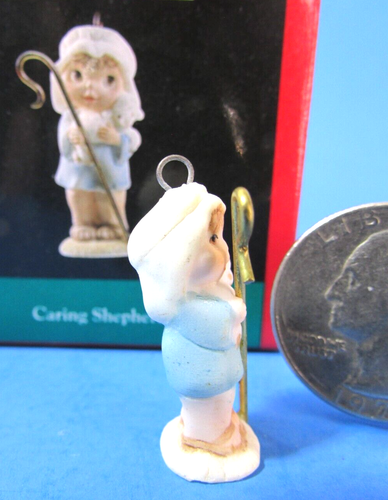 Hallmark 1991 ornamento miniatura pastor cariñoso - Imagen 4 de 12