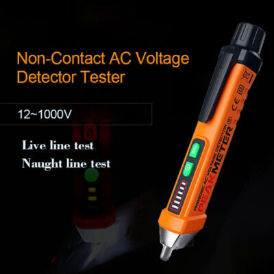 Voltage Tester Pen Electric Power Detector Non Contact AC12-1000V