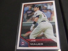 2011 Topps Lineage Cloth Sticker #TCS39 Joe Mauer -Minnesota Twins-