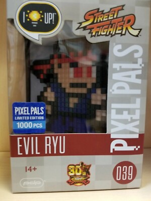 Pixel Pals Street Fighter Evil Ryu #039 Exclusive Limited NEW