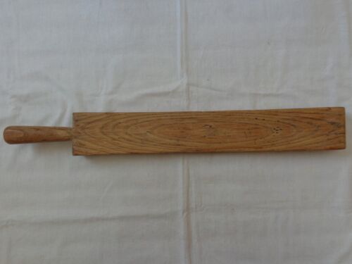 Antique Primitive Mangle Board Vtg Ridged Wood Hand Wash Scrub Tool Farm Laundry - Picture 3 of 12