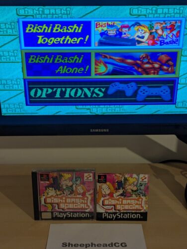Bishi Bashi Special PlayStation 1 PS1 PAL - VGC, Tested & Complete with Manual! - Picture 3 of 15