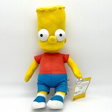 The Simpsons Bart Simpson Plush Toy Factory Stuffed Character Doll 2014