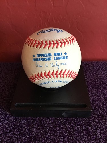 MICKEY VERNON Autograph Baseball ~ MLB Ball ~ SENATORS AUTO** - Picture 2 of 2