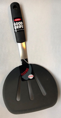 OXO Good Grips Silicone Flexible Pancake Turner 6''w 12''l Heat Resistant New Tags