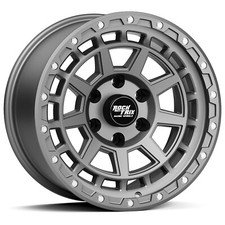 18 Rocktrix Rt114 18x9 Gunmetal Wheel 6x5.5 Rim For Select Chevy Gmc Truck Suv