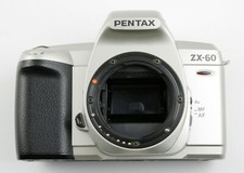 Pentax ZX-60 35mm Auto-Focus SLR Camera Body Only Tested - Works