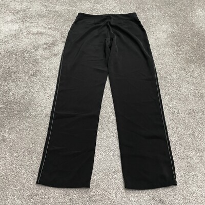 Vero Moda Dress Pants Trouser Womens Medium Black High Rise Straight Leg 30x31