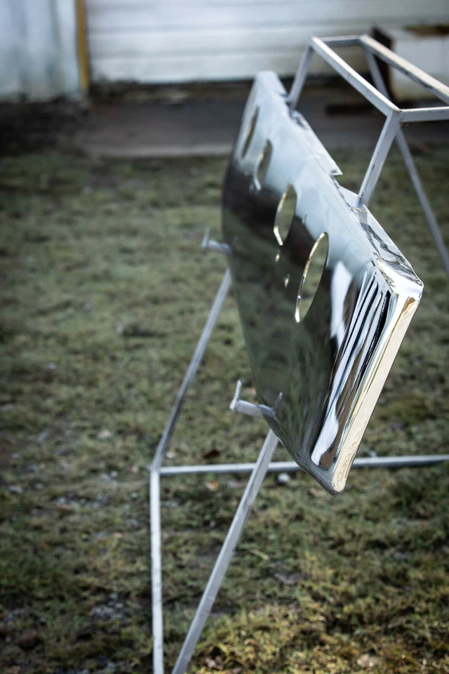 福特 L 系列铬锥形保险杠 - FOGS - 适合 L L LT LN LNT 9000 900 8000 800 — 第 4/4 张图片