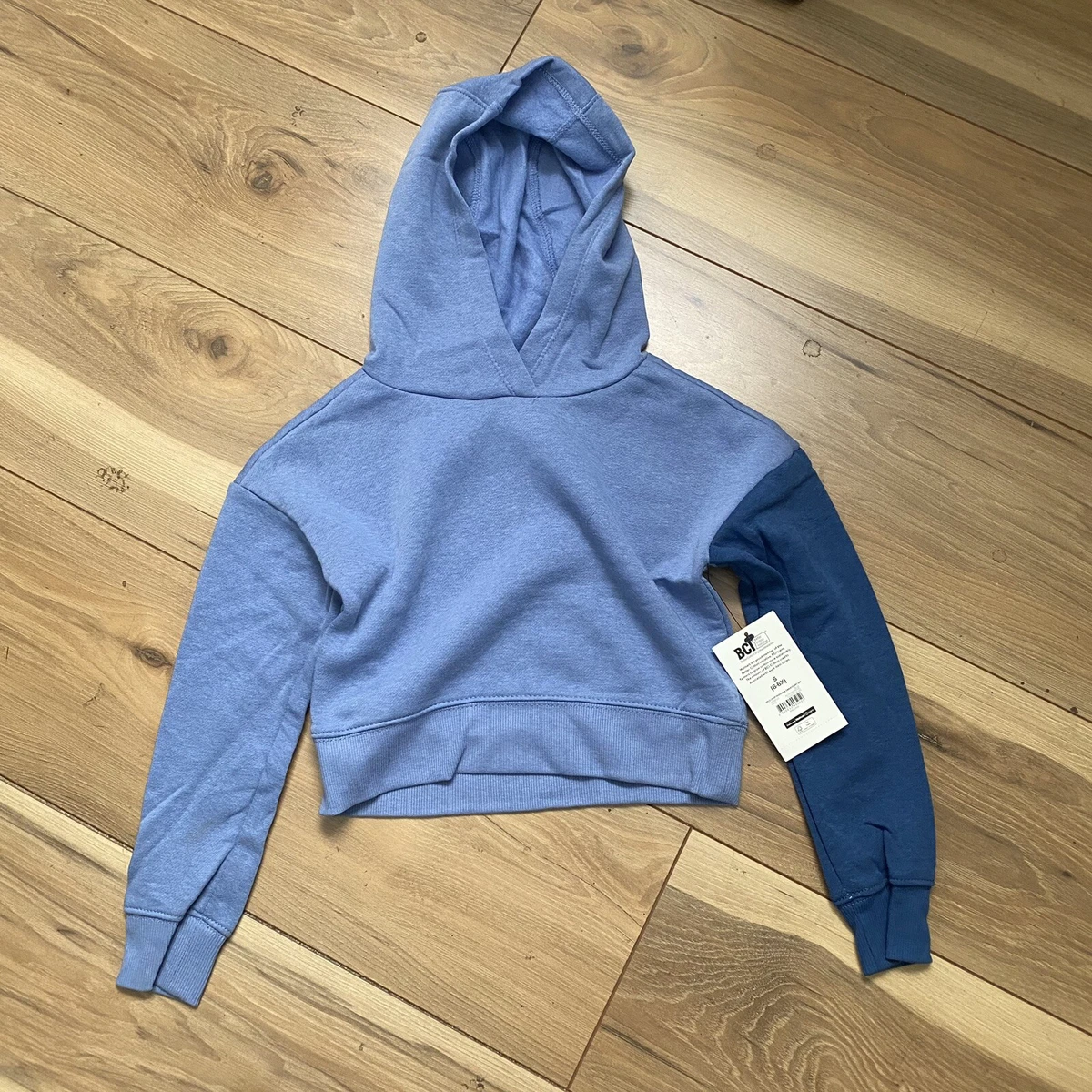 Athletic Works Girls Fleece Crop Hoodie u0026amp; Sweatpants, 2-Piece Set, Size  Small | eBay