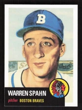 2011 Topps 60 Years of Topps #60YOT-61 Warren Spahn Boston Braves