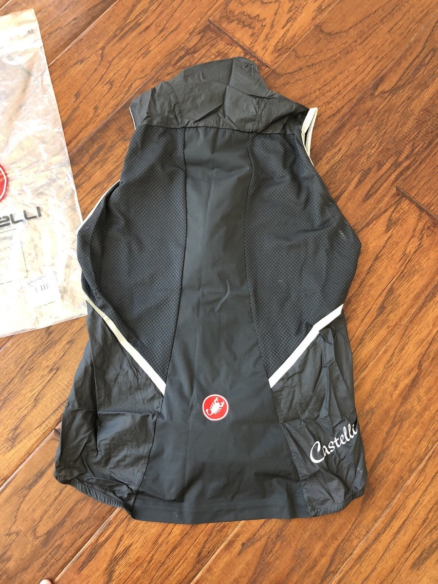 Castelli Women's Cycling Superleggera Vest - XS - Anthracite