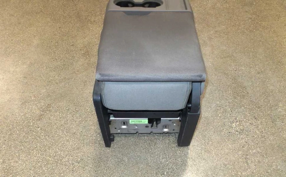 17-20 Ford F250 F350 Super Duty CREW CAB Jump Seat Locking OEM GRAY CLOTH - Image 4 of 4