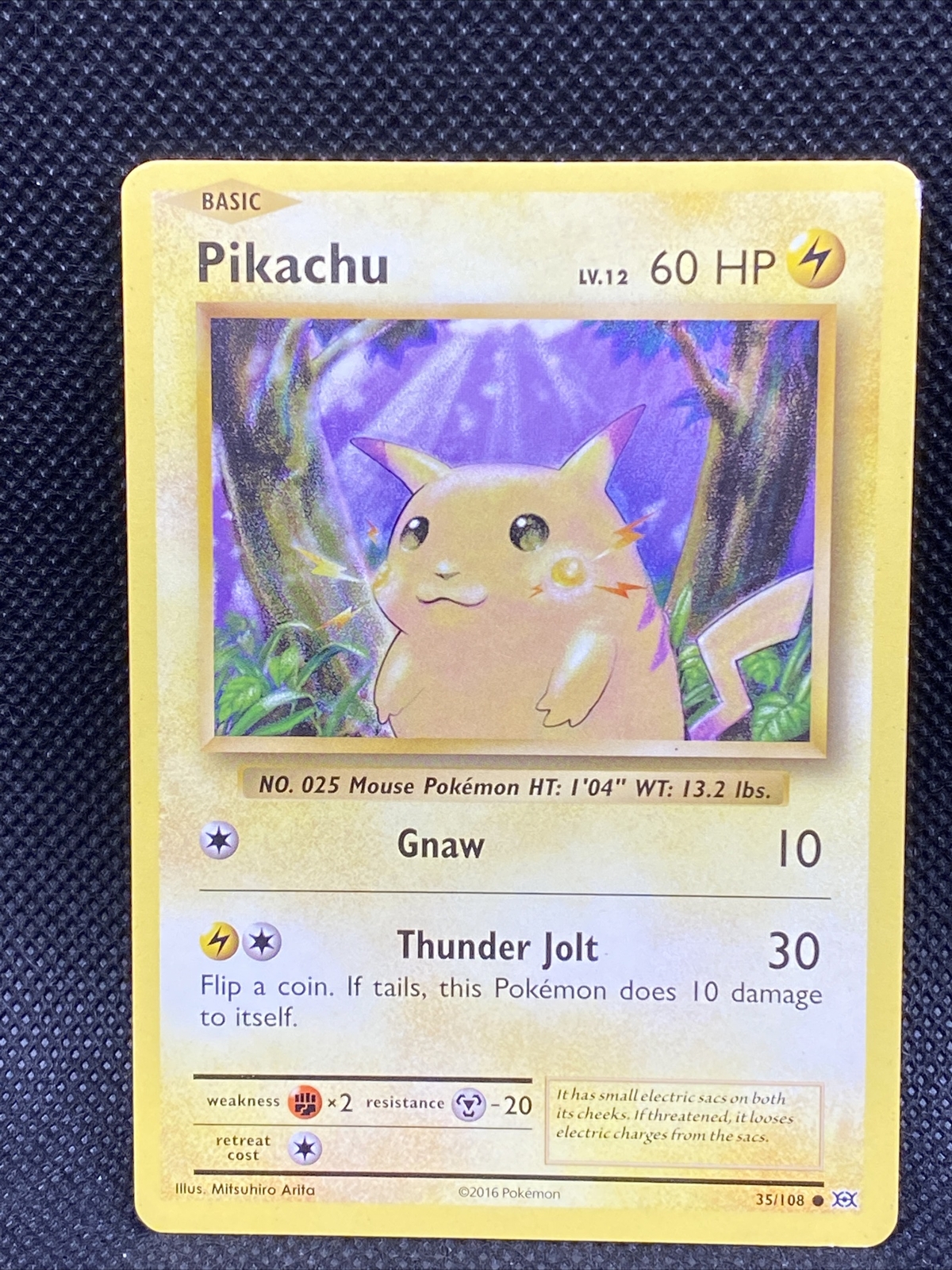 2016 Pokemon XY Evolutions Pikachu 35/108 | eBay