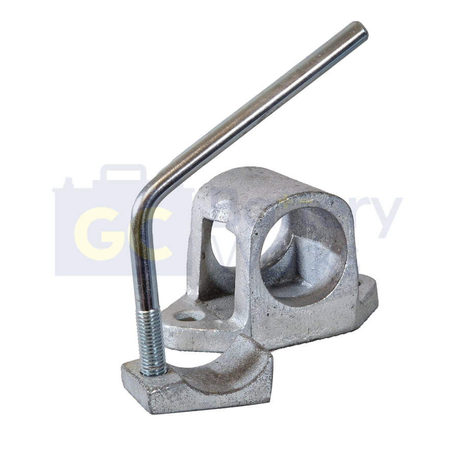 Jockey Wheel Clamp Mount Heavy Duty 48mm Holder Drawbar Propstand