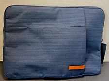 NEW Lacdo Water Repellent Computer Sleeve • Dark Blue • 15.6"