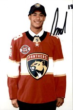 Serron Noel Signed Autographed 4x6 Photo Florida Panthers #4