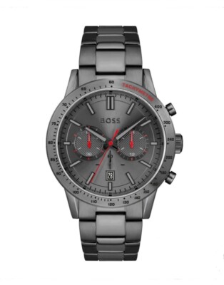 HUGO BOSS Allure 58108784 44mm Grey Stainless Steel Case and