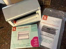 Xyron Creative Station Lite with Unopened Permanent Adhesive Refill Cartridge