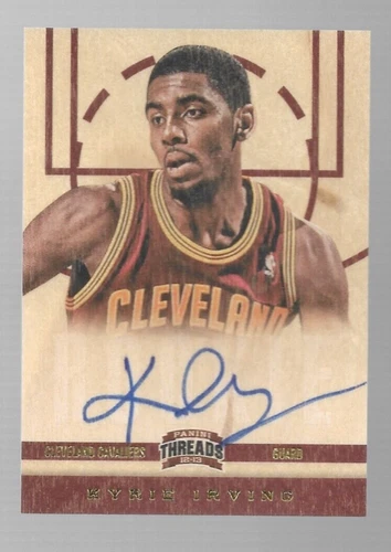2012-13 Panini Threads Kyrie Irving Rookie Auto